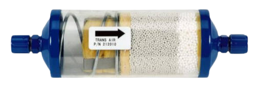 Inside Clean Bus AC Filter