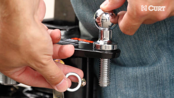 Install Sway Ball on Weight Distribution Hitch Install Sway Ball on Weight Distribution Hitch