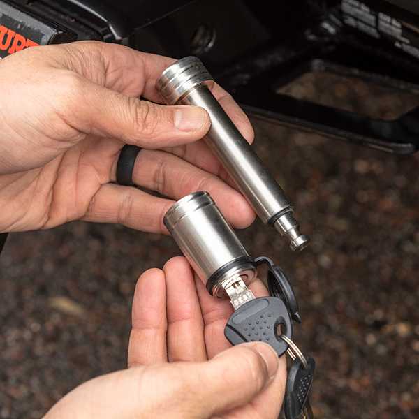 Hitch Pin with Locking Cap