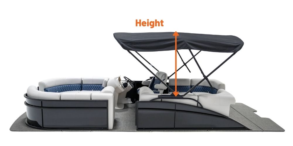 Measure Height for Bimini Top