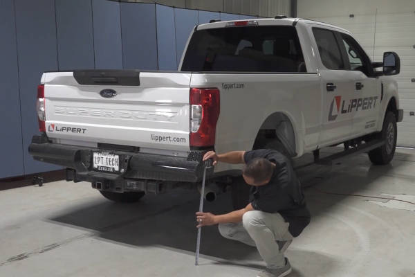 Measure Vehicle Height at Front and Rear Bumper