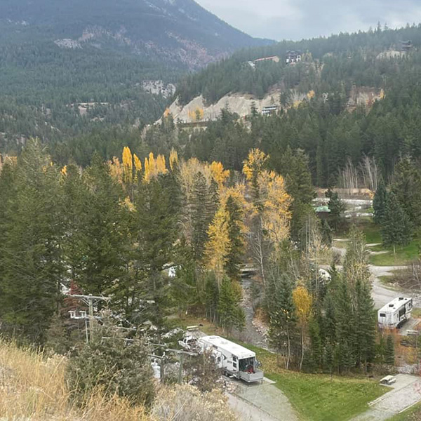 Off-season camping