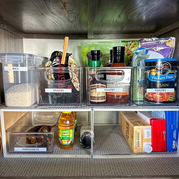 Paws For Love pantry organization
