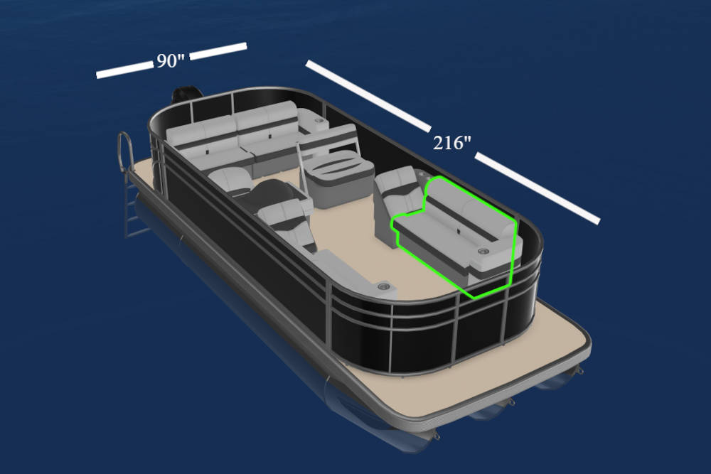 Pontoon Boat Furniture Customization
