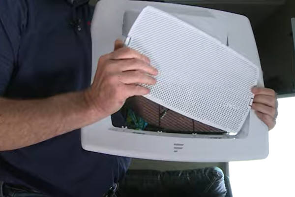 RV AC Filter Cover