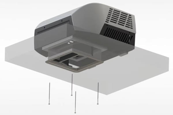 RV Air Conditioner Installation Diagram