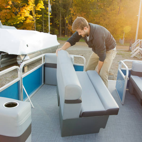 Rockport Pontoon Furniture Installation