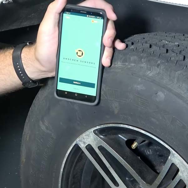 Start the learn sensor process