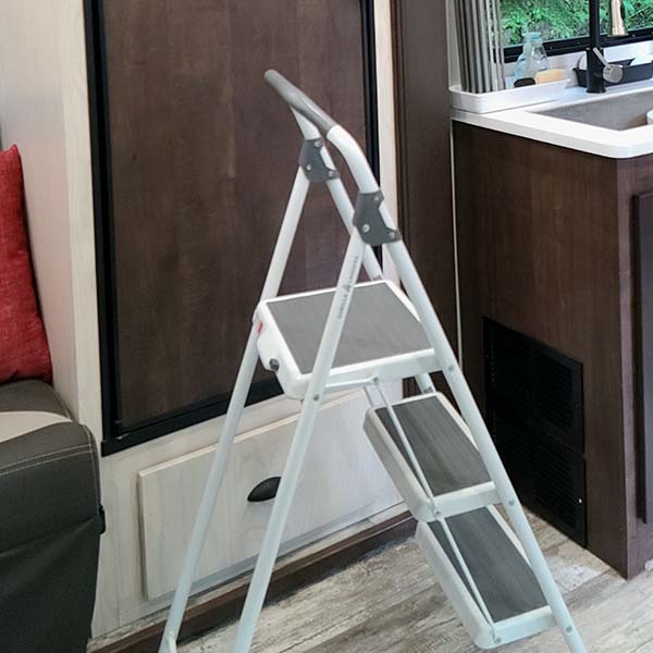 Step ladder in RV
