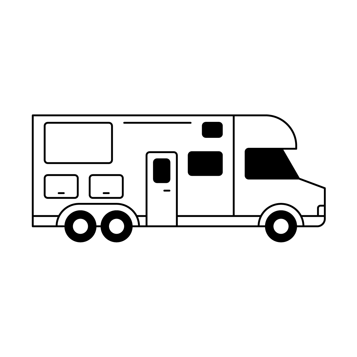 Super C RV Clip Art