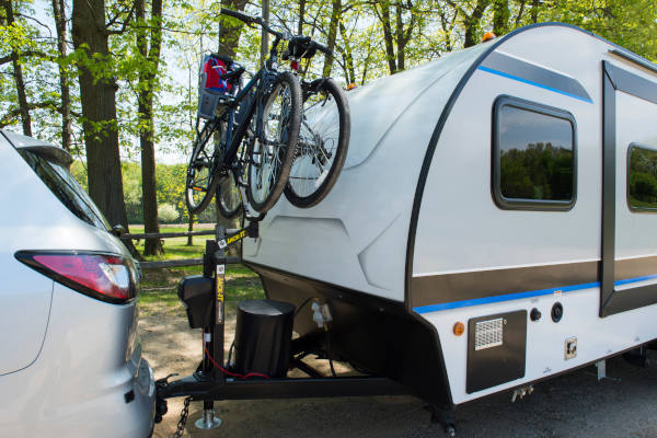 Trailer-Mounted Bike Rack Type