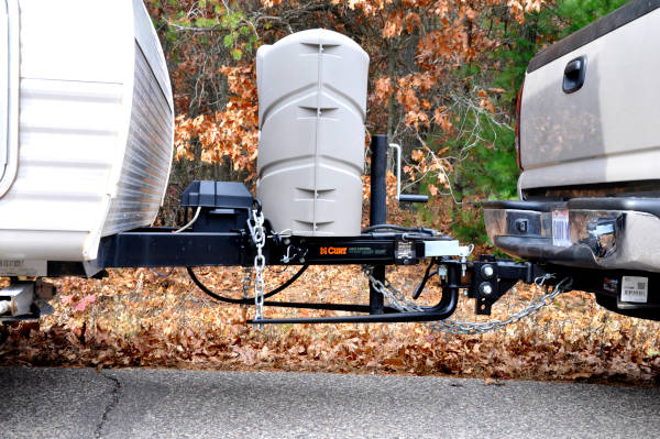 Trailer Sway Control on Weight Distribution Hitch