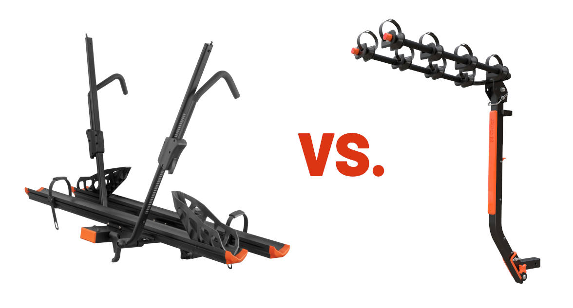 Tray Platform Bike Rack Versus Hanging Bike Rack
