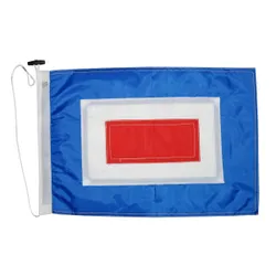 Whiskey W Nautical Flag