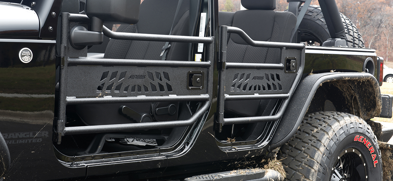 Jeep Wrangler ARIES Tube Doors
