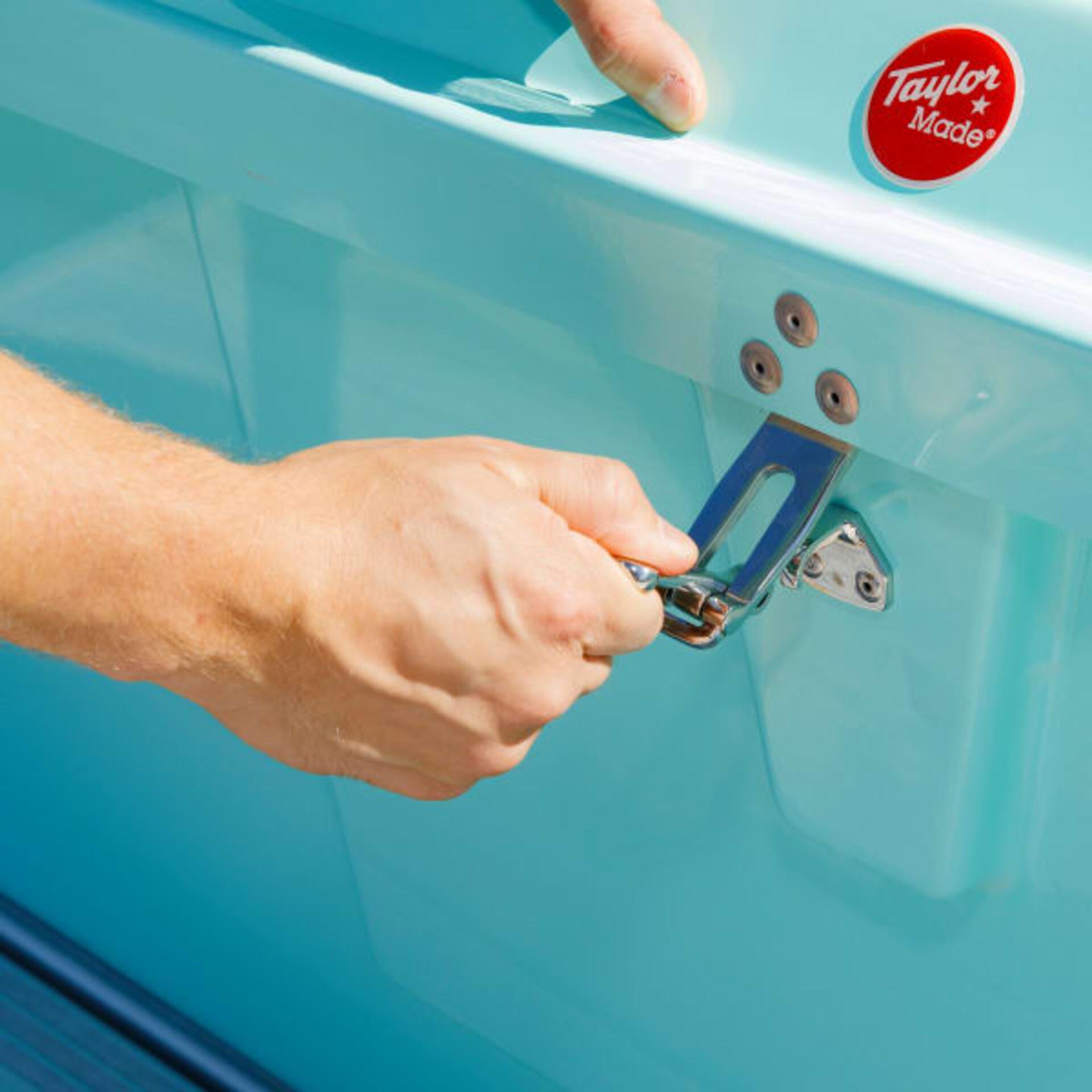 The best dock boxes feature a lockable latch