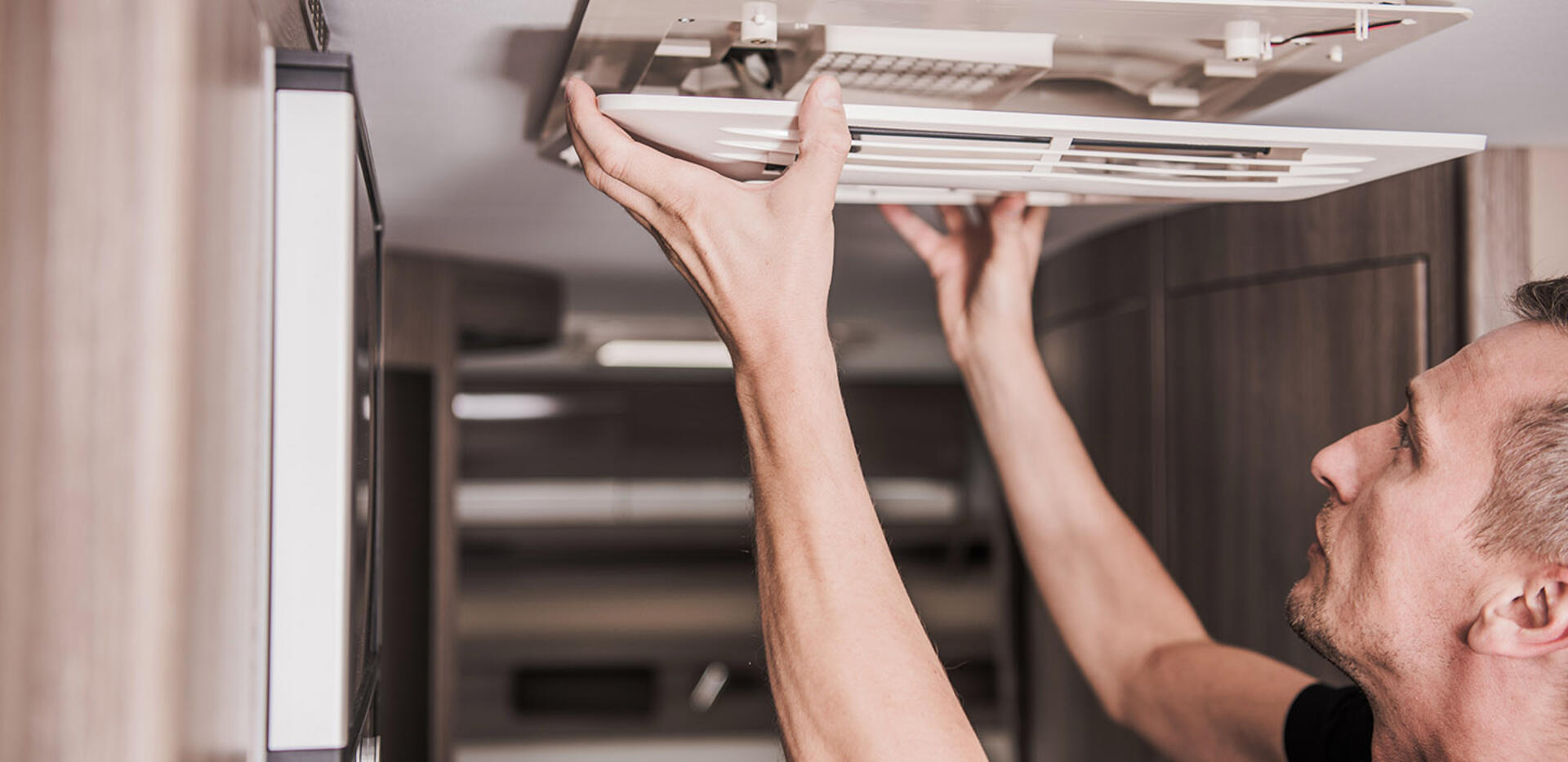 Perform RV check and service your air conditioning and heat