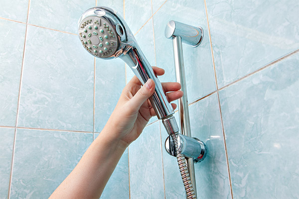 RV shower upgrade shower head