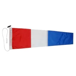 Three 3 Pennant Flag