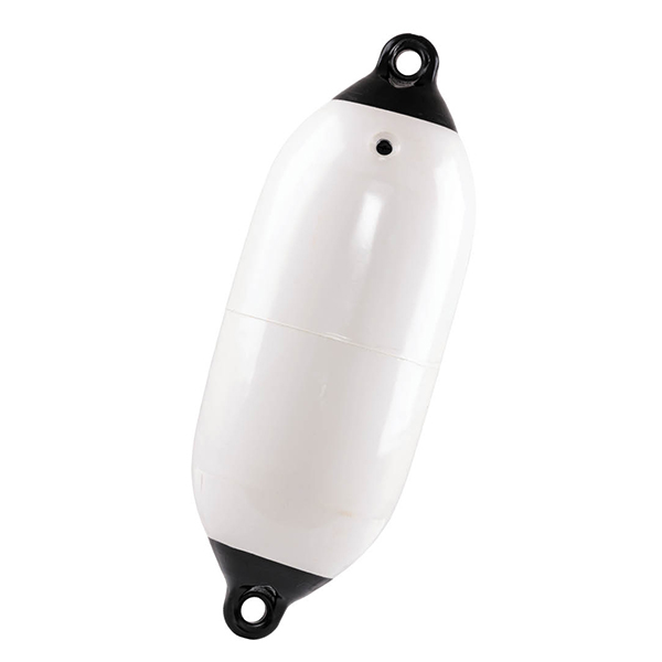 Black and white Tuff End boat fender boat bumper - fender vs. bumper