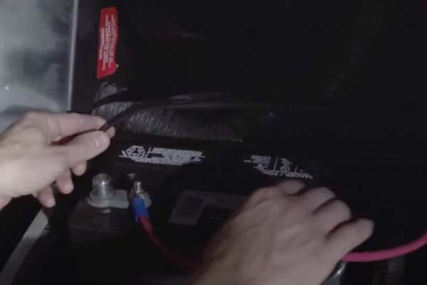 Verify the RV awning power source